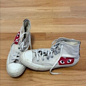 Comme Des Garçon High Top Sneakers